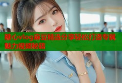 糖心vlog麻豆精选分享轻松打造专属魅力视频秘籍