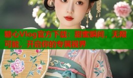 糖心Vlog官方下载：甜蜜瞬间，无限可能，开启你的专属视界