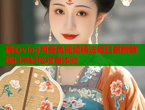 糖心vlog可爱兔视频精选每日更新萌趣日常轻松观看体验