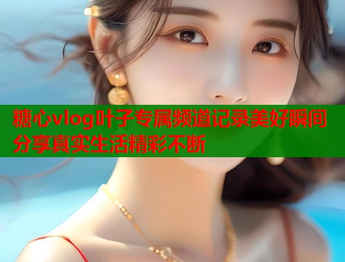 糖心vlog叶子专属频道记录美好瞬间分享真实生活精彩不断