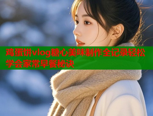 鸡蛋饼vlog糖心美味制作全记录轻松学会家常早餐秘诀